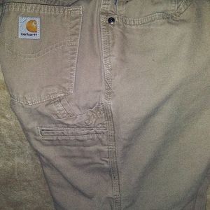 Carhartt Carpenter Pants Size 32 34l tan/beige